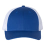 Richardson Mens Snapback Trucker Hat - Royal Blue/White - NEW