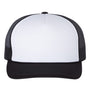 Richardson Hats Mens Foamie Snapback Trucker Hat - White/Black