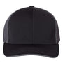 Richardson Mens Pulse Sportmesh R-Flex Stetch Fit Hat - Black/Charcoal Grey - NEW