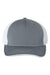 Richardson 172 Mens Pulse Sportmesh R-Flex Hat Charcoal Grey/White Flat Front
