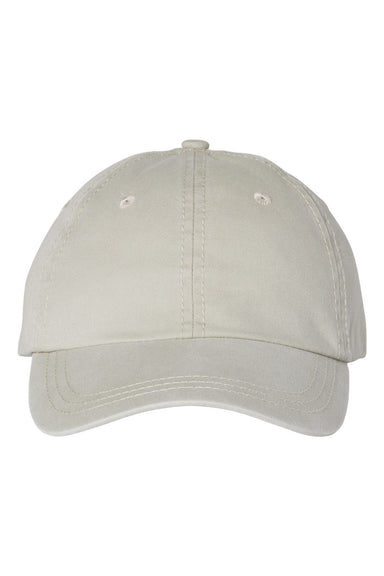 Sportsman SP500 Mens Pigment Dyed Hat Stone Flat Front