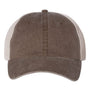 Valucap Hats Mens Pigment Dyed Snapback Trucker Hat - Brown/Stone
