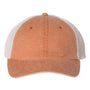 Valucap Hats Mens Pigment Dyed Snapback Trucker Hat - Texas Orange/Stone - Closeout