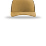 Richardson Hats Mens Snapback Trucker Hat - Amber Gold