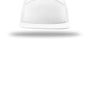 Richardson Hats Mens 7 Panel Snapback Trucker Hat - White