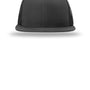 Richardson Hats Mens Wool Blend Flat Bill Snapback Trucker Hat - Black