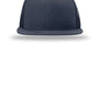 Richardson Hats Mens Wool Blend Flat Bill Snapback Trucker Hat - Navy Blue