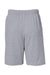 Russell Athletic 25843M Mens Classic Jersey Shorts w/ Pockets Oxford Grey Flat Back