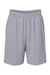 Russell Athletic 25843M Mens Classic Jersey Shorts w/ Pockets Oxford Grey Flat Front