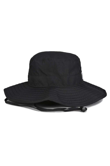 The Game GB400 Mens Ultralight Boonie Hat Black Flat Front