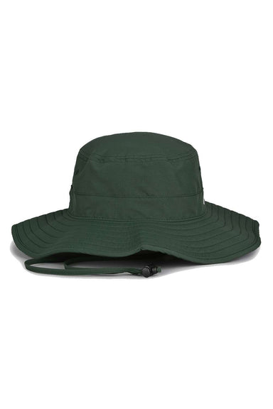 The Game GB400 Mens Ultralight Boonie Hat Dark Green Flat Front