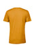Bella + Canvas BC3413/3413C/3413 Mens Short Sleeve Crewneck T-Shirt Mustard Yellow Flat Back