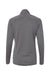 Adidas A281 Womens 1/4 Zip Pullover Heather Black/Carbon Grey Flat Back