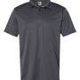 C2 Sport Mens Utility Moisture Wicking Short Sleeve Polo Shirt - Graphite Grey