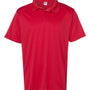 C2 Sport Mens Utility Moisture Wicking Short Sleeve Polo Shirt - Red - NEW