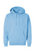 Independent Trading Co. IND4000 Mens Hooded Sweatshirt Hoodie Aqua Blue Flat Front