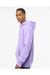 Independent Trading Co. IND4000 Mens Hooded Sweatshirt Hoodie Lavender Purple Model Side