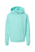 Independent Trading Co. SS4001Y Youth Hooded Sweatshirt Hoodie Mint Green Flat Front