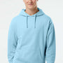 Independent Trading Company Mens Hooded Sweatshirt Hoodie w/ Pouch Pocket - Aqua Blue