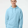 Independent Trading Co. Mens Hooded Sweatshirt Hoodie - Aqua Blue - NEW
