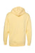 Independent Trading Co. SS4500 Mens Hooded Sweatshirt Hoodie Light Yellow Flat Back