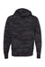 Independent Trading Co. AFX90UN Mens Hooded Sweatshirt Hoodie Black Camo Flat Back