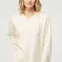 Independent Trading Company Womens California Wave Wash Hooded Sweatshirt Hoodie - Bone