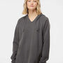 Independent Trading Co. Womens California Wave Wash Hooded Sweatshirt Hoodie - Shadow Grey - NEW