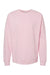Independent Trading Co. SS3000 Mens Crewneck Sweatshirt Light Pink Flat Front