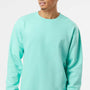 Independent Trading Company Mens Crewneck Sweatshirt - Mint Green