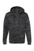Independent Trading Co. SS4500 Mens Hooded Sweatshirt Hoodie Black Camo Flat Front