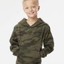 Independent Trading Co. Youth Hooded Sweatshirt Hoodie - Forest Green Camo - NEW