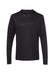 Alternative 5123 Mens Vintage Keeper Long Sleeve Hooded T-Shirt Hoodie Black Flat Front