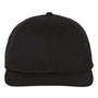 Richardson Mens Pro Twill Snapback Hat - Black - NEW