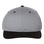 Richardson Mens Pro Twill Snapback Hat - Grey/Black - NEW
