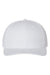 Richardson 212 Mens Pro Twill Snapback Hat White Flat Front