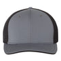 Richardson Mens Pulse Sportmesh R-Flex Stetch Fit Hat - Charcoal Grey/Black - NEW