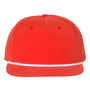 Richardson Mens Umpqua UPF 50+ Snapback Hat - Red/White - NEW