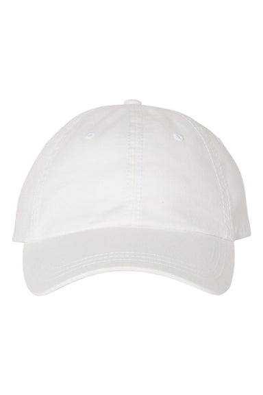 Sportsman SP500 Mens Pigment Dyed Hat White Flat Front