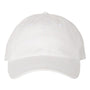 Sportsman Mens Pigment Dyed Adjustable Hat - White - NEW