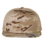 Yupoong Hats Mens Adjustable Trucker Hat - Multicam Arid/Tan