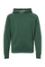 Independent Trading Co. PRM15YSB Youth Special Blend Raglan Hooded Sweatshirt Hoodie Moss Green Flat Front