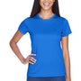 UltraClub Womens Cool & Dry Performance Moisture Wicking Short Sleeve Crewneck T-Shirt - Royal Blue - Closeout
