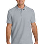Gildan Mens Hammer Pique Short Sleeve Polo Shirt - Sport Grey