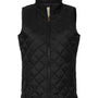 Weatherproof Womens Vintage Diamond Quilted Full Zip Vest - Black