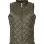 Weatherproof Womens Vintage Diamond Quilted Full Zip Vest - Rosin Green