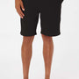 Independent Trading Company Mens Fleece Shorts w/ Pockets - Black