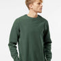 Independent Trading Co. Mens Legend Crewneck Sweatshirt - Alpine Green - NEW