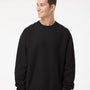 Independent Trading Co. Mens Legend Crewneck Sweatshirt - Black - NEW