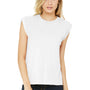 Bella + Canvas Womens Flowy Muscle Tank Top - White - Closeout